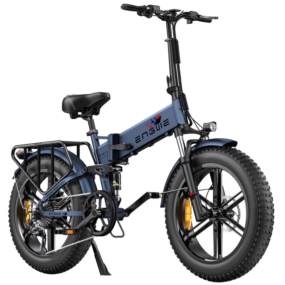 ENGWE Engine Pro Foldable Electric Bike - 1000W Power | 16Ah Battery | 30mph Speed | 75mi Range