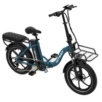 HITWAY BK6SL1 Foldable Electric Bike - 250W Power | 15.6Ah Battery | 15.5mph Speed | 93mi Range | 20-Inch