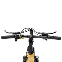 Heybike Ranger 3.0 Pro Foldable Electric Bike - 1200W Power | 15Ah Battery | 28mph Speed | 90mi Range | Limited Miami Sunset