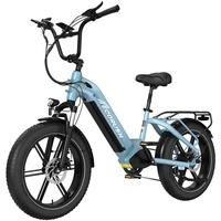 ECORUSH ECO R6 Electric Bike - 250W Power | 15.6Ah Battery | 15.5mph Speed | 75mi Range