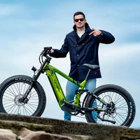 Cyrusher Ranger Electric Bike - 750W Power | 20Ah Battery | 28mph Speed | 75mi Range