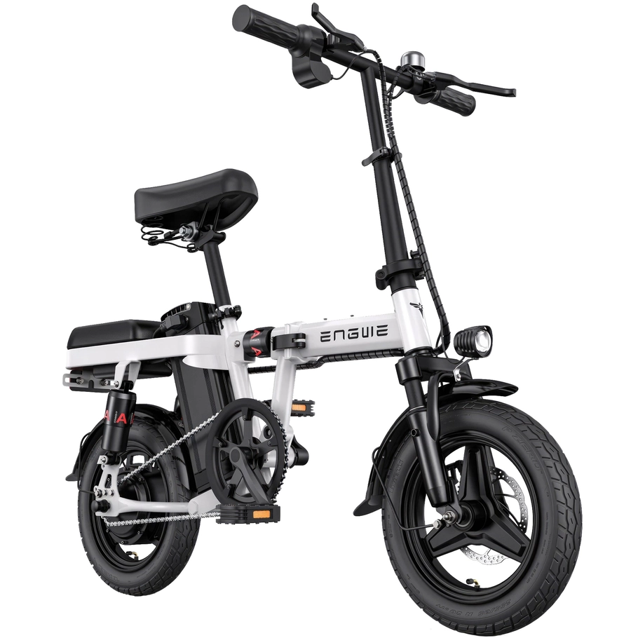 ENGWE T14 Foldable Electric Bike | Urban Commuter Solution | 350W Power | 15.5mph Speed | 10Ah Battery | 34mi Range | Compact Design | City E-Bike Transport