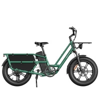 Fiido T2 Longtail Cargo Electric Bike - 2025 | 750W Power | 20.8Ah Battery | 25mph Speed | 85mi Range
