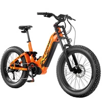 Cyrusher Trax Electric Bike - 750W Power | 20Ah Battery | 28mph Speed | 74mi Range