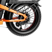 Heybike Mars 2.0 Foldable Electric Bike - 1400W Power | 12.5Ah Battery | 28mph Speed | 45mi Range