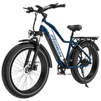ECORUSH ECO R1 Electric Bike - 250W Power | 13Ah Battery | 15.5mph Speed | 62mi Range