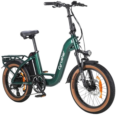 Cyrusher Nova Step-Through Electric Bike - 250W Power | 15Ah Battery | 15.5mph Speed | 56mi Range