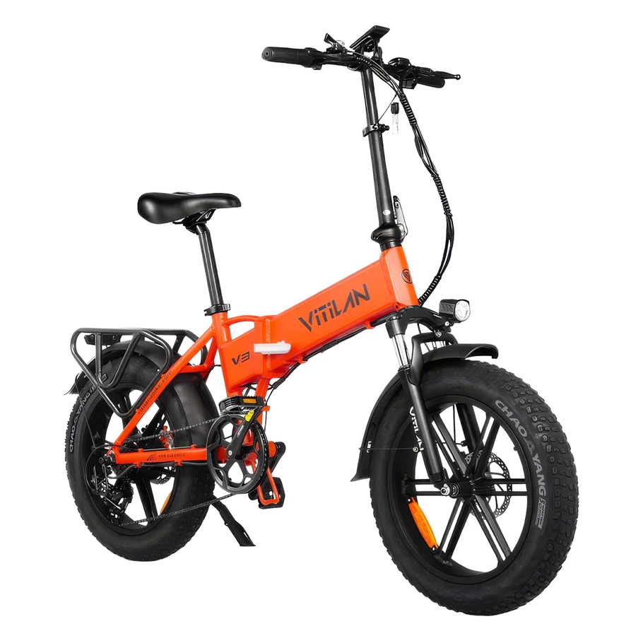 Vitilan V3 2.0 Foldable Electric Bike - 1200W Power | 13Ah Battery | 28mph Speed | 45mi Range