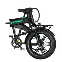  HITWAY BK36 Electric Bike - 250W Power | 10.4Ah Battery | 15.5mph Speed | 62mi Range | 20-inches Puncture-Resistant Tire