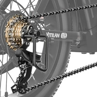 Vitilan U3 Foldable Electric Bike - 750W Power | 13Ah Battery | 28mph Speed | 45mi Range