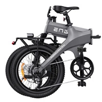ENGWE C20 Pro Foldable Electric Bike - 850W Power | 19.2Ah Battery | 30mph Speed | 93mi Range