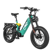 Cyrusher Quest Electric Bike - 1000W Power | 20Ah Battery | 28mph Speed | 81mi Range | Mid-Drive Step-Through