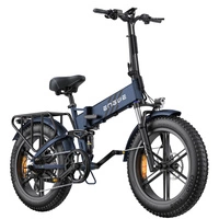 ENGWE Engine Pro 2.0 Foldable Electric Bike - 1200W Power | 16Ah Battery | 28mph Speed | 68mi Range