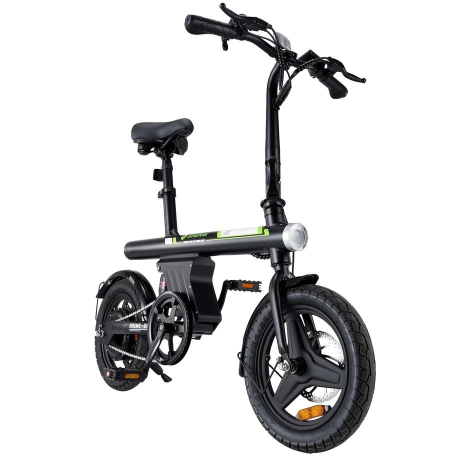 isinwheel CityGlide U1 Foldable Electric Bike - 250W Power | 7.8Ah Battery | 15.5mph Speed | 28mi Range