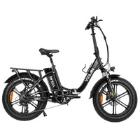 Vitilan U7 Foldable Electric Bike - 750W Power | 20Ah Battery | 28mph Speed | 65mi Range