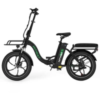 HITWAY BK6SL1 Foldable Electric Bike - 250W Power | 15.6Ah Battery | 15.5mph Speed | 93mi Range | 20-Inch
