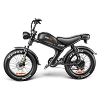Emoko C93 Electric Bike - 1000W Power | 20Ah Battery | 34mph Speed | 50mi Range