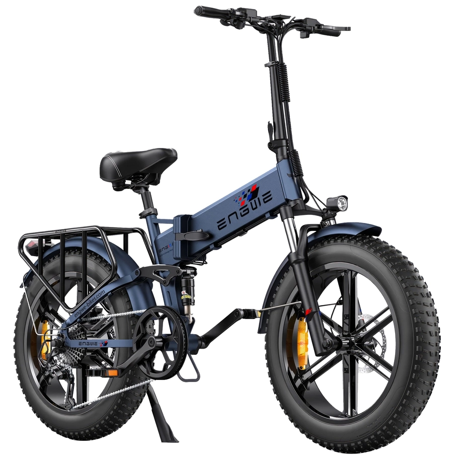 ENGWE Engine Pro Foldable Electric Bike | All-Terrain E-Bike Adventure | 28mph Top Speed | 75mi Long Range | Compact Portable Design | Powerful Off-Road Capabilities