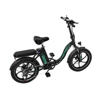 HITWAY BK6S Foldable Electric Bike - 250W Power | 12Ah Battery | 15.5mph Speed | 55mi Range