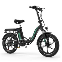 HITWAY BK6SL Foldable Electric Bike - 250W Power | 13Ah Battery | 15.5mph Speed | 55mi Range