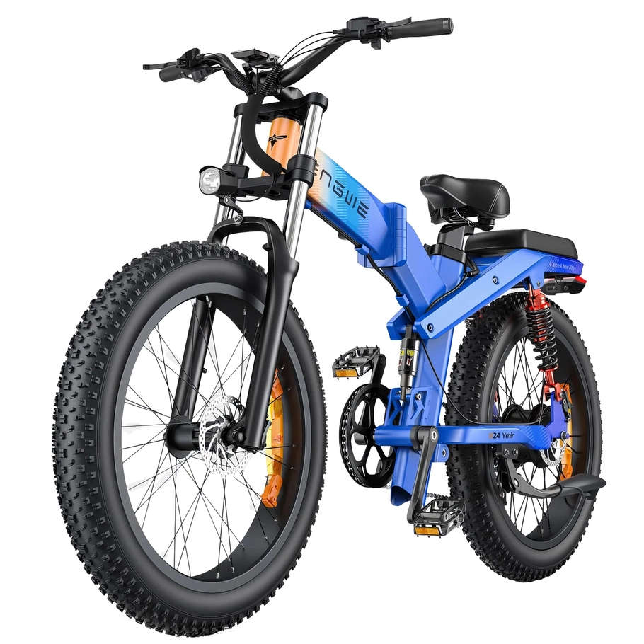 ENGWE X24 Foldable Electric Bike - 1000W / 29.2Ah / 93mi [150km] Range / 31mph [50kph] Speed