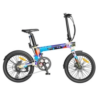 Heybike Helio F Foldable Electric Bike - 250W Power | 10Ah Battery | 15.5mph Speed | 75mi Range | Artists Limited Edition
