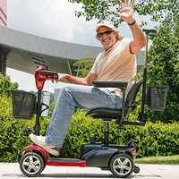 isinwheel X02 Pro Electric Mobility Scooter - 250W Power | 20Ah Battery | 6mph Speed | 20mi Range