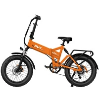 PVY Z20 Plus Foldable Electric Bike - 1000W Power | 16.5Ah Battery | 31mph Speed | 75mi Range