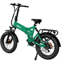 PVY Z20 Plus Foldable Electric Bike - 500W Power | 14Ah Battery | 31mph Speed | 62mi Range