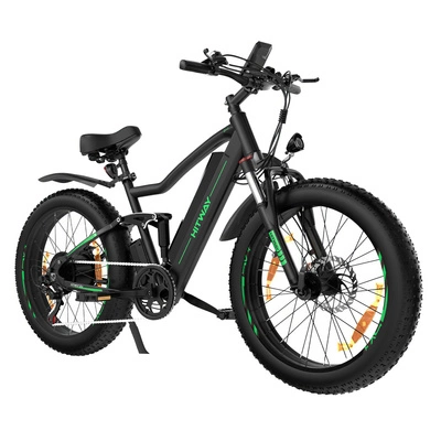 HITWAY BK9S Electric Bike - 250W Power | 15Ah Battery | 15.5mph Speed | 93mi Range