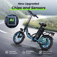 isinwheel Step Pro U4 Electric Bike - 500W Power | 10.4Ah Battery | 22mph Speed | 55mi Range