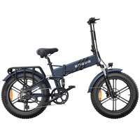 ENGWE Engine Pro 2.0 Foldable Electric Bike - 1200W Power | 16Ah Battery | 28mph Speed | 68mi Range