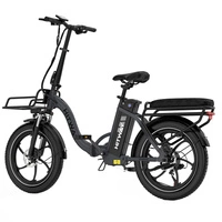 HITWAY BK6SL1 Foldable Electric Bike - 250W Power | 15.6Ah Battery | 15.5mph Speed | 93mi Range | 20-Inch
