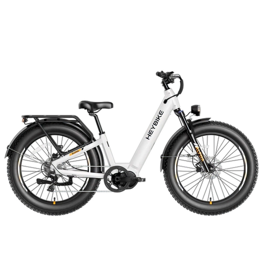Heybike Alpha Electric Bike - 750W Power | 14.1Ah Battery | 28mph Speed | 60mi Range | Step-Thru