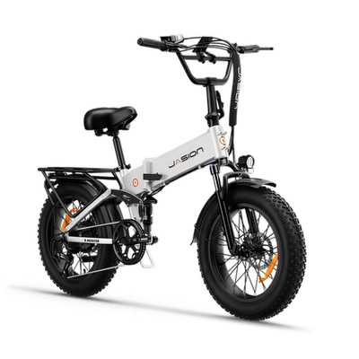 Jasion X-hunter Electric Bike - 750W Power | 13Ah Battery | 15.5mph Speed | 68mi Range