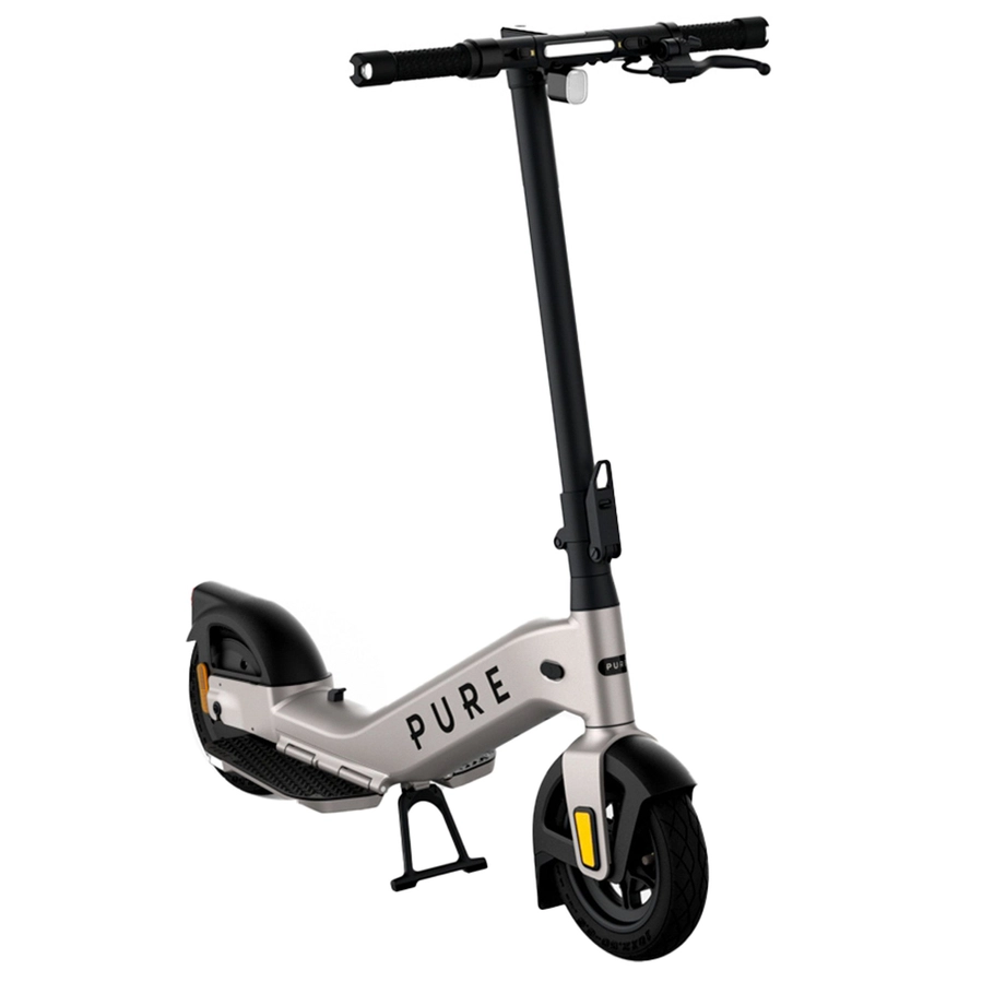 Pure Advance+ Plus Electric Scooter | Urban Commuter Solution | 500W (710W Peak) Power | 15.5mph Speed | 12Ah Battery | 31mi Range | Enhanced Model | Modern Personal Transport