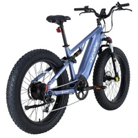 Cyrusher Rover All-Terrain Electric Bike - 250W Power | 15.6Ah Battery | 15.5mph Speed | 62mi Range