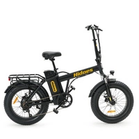 Hidoes F3 Fat Tire Electric Bike - 750W Power | 13Ah Battery | 26mph Speed | 22mi Range
