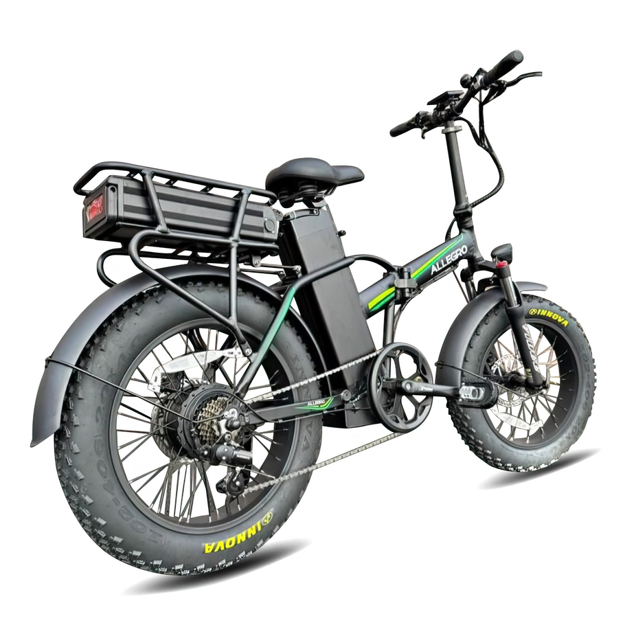 Allegro City Fold Pro 162mi Long Range Hydraulic Brake Long Range Foldable Ebike