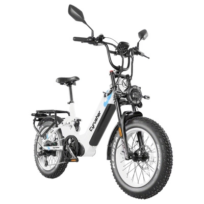 Cyrusher Ovia EEC Electric Bike - 750W Power | 17Ah Battery | 28mph Speed | 50mi Range