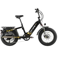 Cyrusher Glider Cargo Electric Bike - 250W Power | 15.6Ah Battery | 15.5mph Speed | 62mi Range