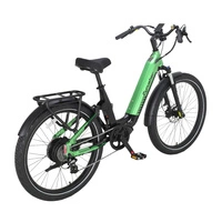 Cyrusher Sprint Electric City Bike - 1400W Power | 15Ah Battery | 28mph Speed | 59mi Range | Step-Thru