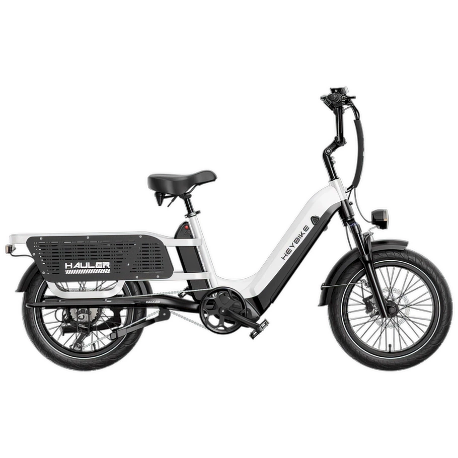 Heybike Hauler Electric Bike - 1400W Power | 30.5Ah Battery | 28mph Speed | 85mi Range | Dual Battery