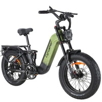 Cyrusher Kommoda 3.0 Electric Bike - 1400W Power | 20Ah Battery | 28mph Speed | 68mi Range
