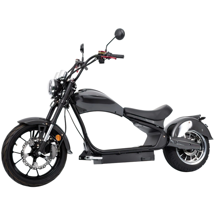 Ampride Chopper Electric Bike - 2000W Power | 30Ah Battery | 34mph Speed | 37mi Range