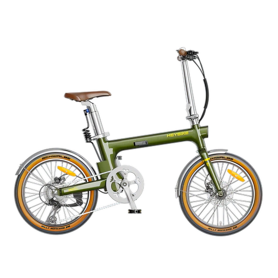 Heybike Helio F Electric Bike - 250W Power | 10Ah Battery | 15.5mph Speed | 75mi Range | Vintage Edition