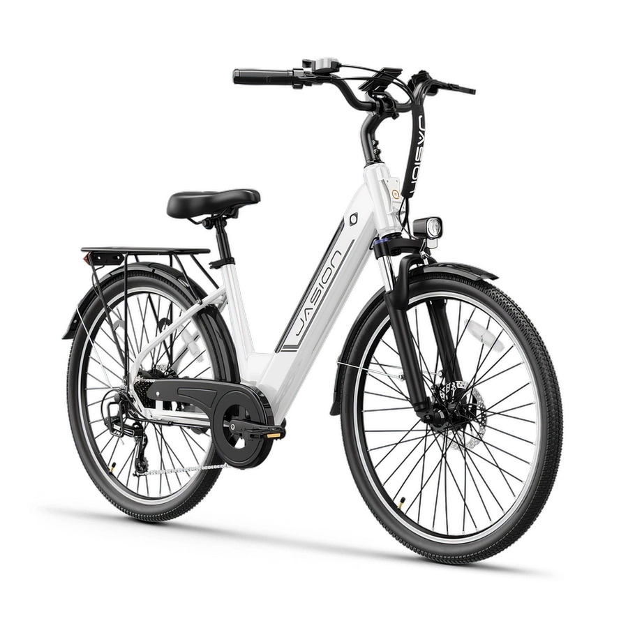 Jasion EB5 Roamer Electric Bike - 500W Power | 11Ah Battery | 15.5mph Speed | 62mi Range | Step-Through