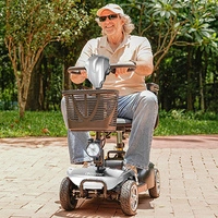 isinwheel X02 Pro Electric Mobility Scooter - 250W Power | 20Ah Battery | 6mph Speed | 20mi Range