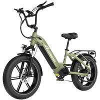 ECORUSH ECO R6 Electric Bike - 250W Power | 15.6Ah Battery | 15.5mph Speed | 75mi Range