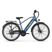 Jasion EB5 Roamer Electric Bike - 500W Power | 11Ah Battery | 15.5mph Speed | 62mi Range | High-Step